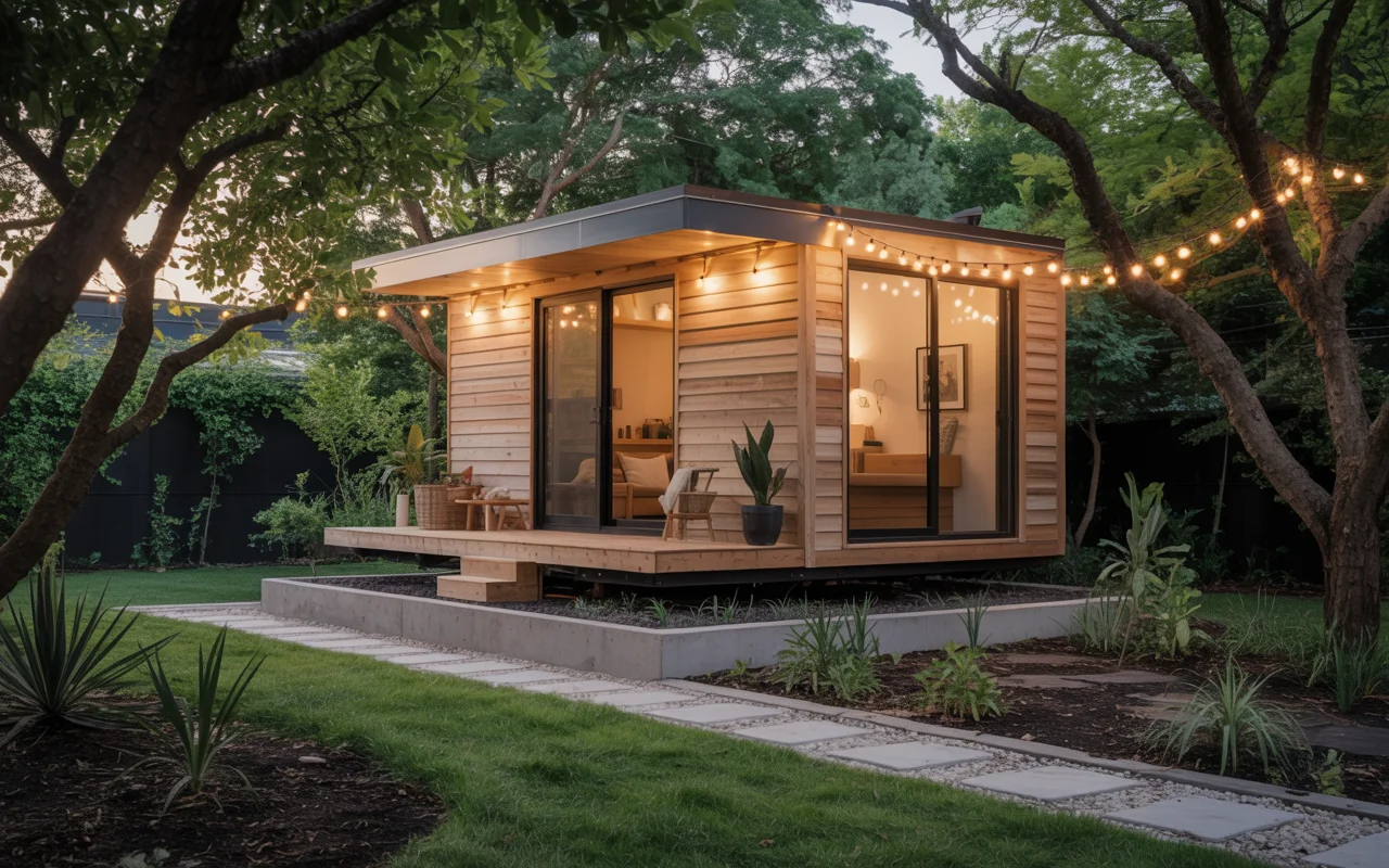 Solar carport integrated with suburban home